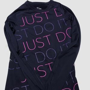 Nike long sleeves top